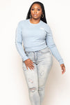 Womans Straight leg blue jeans
