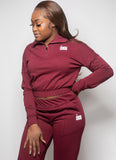 Womans Zip-Up Sweatsuit