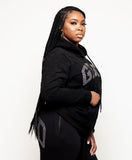 Womans Grind Bedazzled Sweat Suits