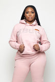 Womans Grind Bedazzled Sweat Suits