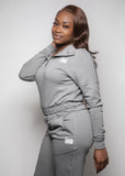 Womans Zip-Up Sweatsuit