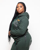 Womans Grind Bedazzled Sweat Suits